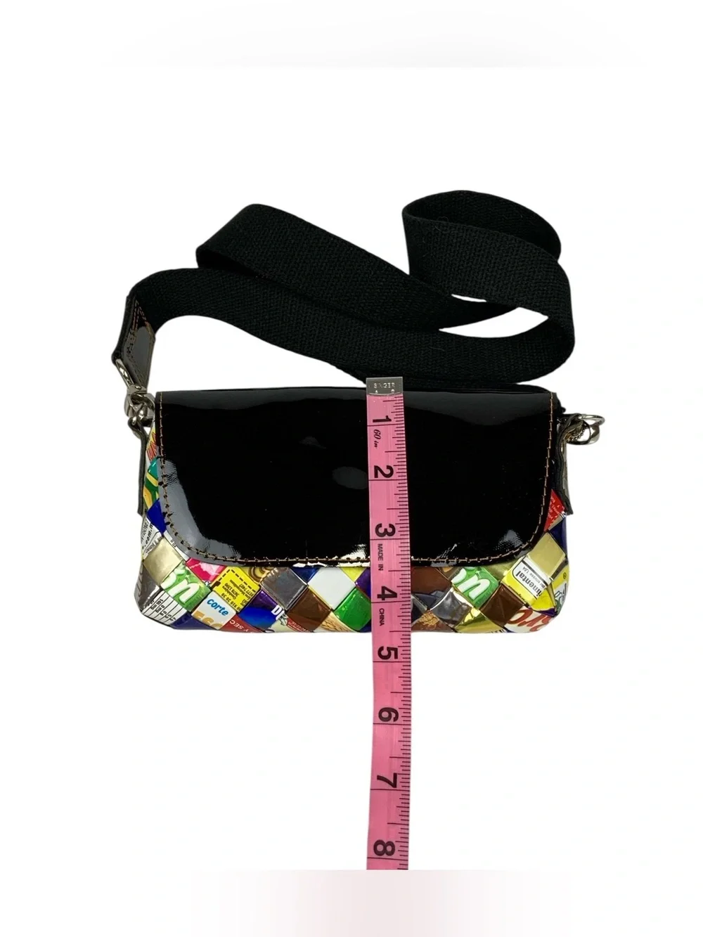 Nahui Ollim Patent Handbag